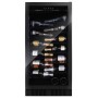 Dunavox Sera 70, cantinetta vino indipendente, nera, DX-70.258B