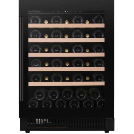 Dunavox Flow 46, cantinetta vino da incasso, nero opaco, DAUF-46.138MB