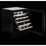 Dunavox Flow 46, cantinetta vino da incasso, nero opaco, DAUF-46.138MB