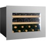 Dunavox Horizon 19, cantinetta vino da incasso, acciaio inox, DVH-19.50SS.TO