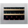 Dunavox Horizon 19, cantinetta vino da incasso, acciaio inox, DVH-19.50SS.TO