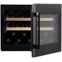 Dunavox Prime 19, cantinetta vino da incasso, nera, DVP-19.50B