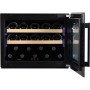 Dunavox Prime 19, cantinetta vino da incasso, nera, DVP-19.50B