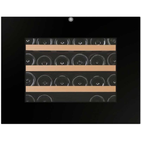 Dunavox Balance 24, cantinetta vino da incasso, nera, DXB-24.51B.TO