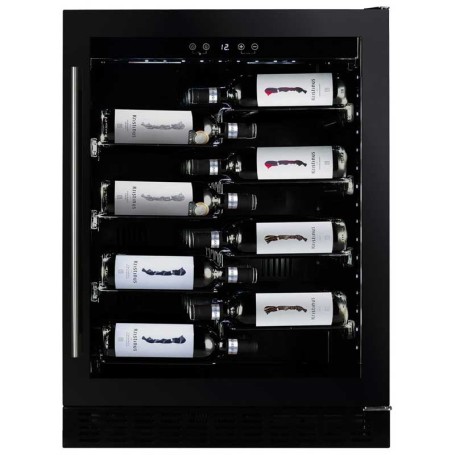 Dunavox Sera 40, cantinetta vino da incasso, nera, DAUF-40.138B