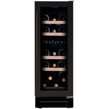 Dunavox Flow 17, cantinetta vino da incasso, nero opaco, DAUF-17.58DMB