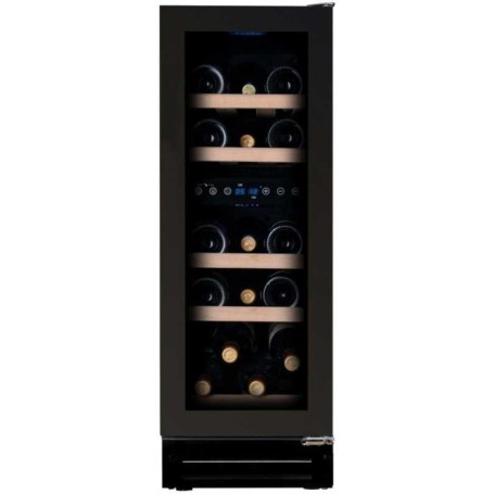 Dunavox Flow 17H, cantinetta vino da incasso, nera, DAUF-17.58DBH