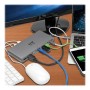 Tripp Lite U442-DOCK4-INT replicatore di porte e docking station per laptop Cablato USB 3.2 Gen 2 (3.1 Gen 2) Type-C Grigio