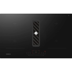 Respekta KMCH7800I-45, Piano cottura autosufficiente (nero, con cappa aspirante integrata)