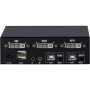 Inter-Tech KVM-AS-21DA DVI switch per keyboard-video-mouse (kvm) Nero (88887200)