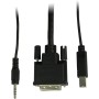 Inter-Tech KVM-AS-21DA DVI switch per keyboard-video-mouse (kvm) Nero (88887200)