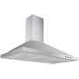 Respekta CH44068-90IX-A Classe di efficienza energetica: A Cappa camino, larghezza 90 cm (CH44068-90IXA)