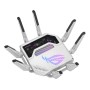 ASUS ROG Rapture GT-BE19000AI router wireless 10 Gigabit Ethernet Tri-band (2,4 GHz/5 GHz/6 GHz) Bianco (90IG09S0-MO9A0V)