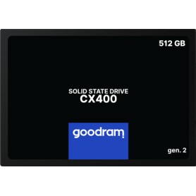 Goodram CX400 gen.2 2.5" 512 GB Serial ATA III 3D TLC NAND (SSDPR-CX400-512)