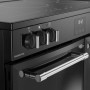 Belling FARMHOUSE RCA 90 Ei Black - Fornello da 90 cm con fornello a induzione