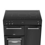 Belling FARMHOUSE RCA 90 Ei Black - Fornello da 90 cm con fornello a induzione