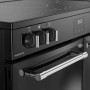 Belling FARMHOUSE RCA 90 Ei Black - Fornello da 90 cm con fornello a induzione