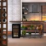 Dunavox Home 28, cantinetta per vino, nera, DXFH-28.88