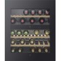 V-ZUG Winecooler UCSL 60, frigorifero per vino, vetro a specchio nero, cerniera a destra