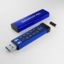 iStorage datAshur Pro unità flash USB 128 GB USB tipo A 3.2 Gen 2 (3.1 Gen 2) Blu (IS-FL-DA3-256-128)