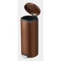 Brabantia 238789 cestino per rifiuti Rotondo Acciaio Bronzo (23 87 89)