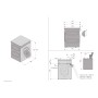 ASKO W 6124 X.W/3 Lavatrice Style, LIBERA INSTALLAZIONE CLASSE A , 9 Kg Classe A-Bianco