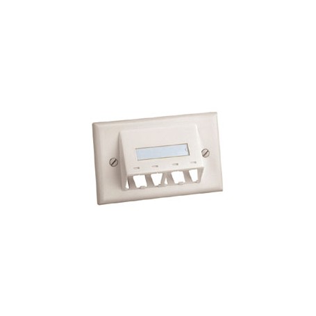 Panduit CFPHSL4IW Placca copripresa e copri interruttori Bianco (CFPHSL4IW)