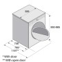 ASKO T 608 HX.S Asciugatrice a pompa di calore con generatore di vapore T 608 HX W Style 8 kg A+++