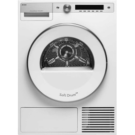ASKO T 411 HD.W - Asciugatrice a pompa di calore - 11 kg - 14 programmi - bianco con frontalino alluminio - classe A++