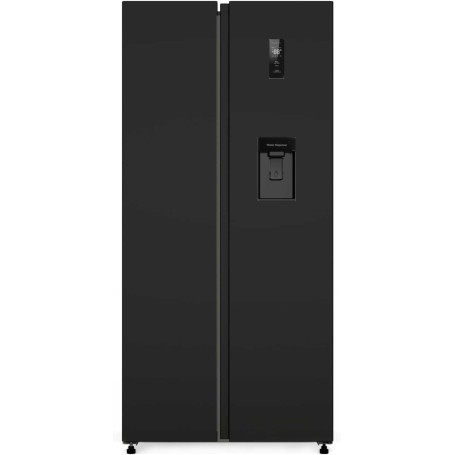 PKM SBS480NFWDBJ combinazione stand-by-side, larghezza 83 cm, 444 L, NoFrost, sicurezza bambini, distributore d'acqua
