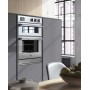 Steel GQFFE6-SSS Genesi 60x90, colore acciaio inox, combi-steam , forno grill per pizza