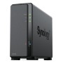 Synology DiskStation DS124 server NAS e di archiviazione Desktop Realtek RTD1619B 1 GB DDR4 0 TB DiskStation Manager Nero