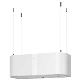 Oranier Livia Isola 80 W - Cappa a isola / Corpo cappa laccato bianco