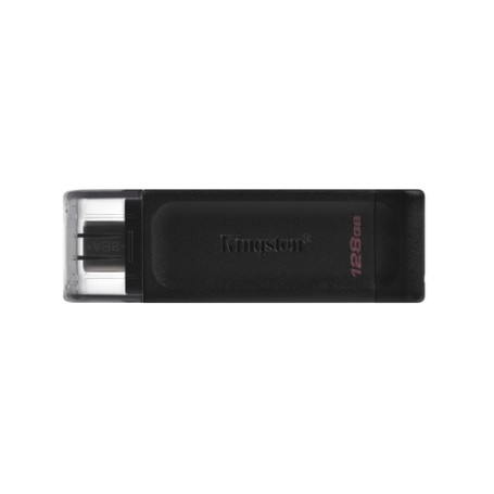 Kingston Technology DataTraveler 70 unità flash USB 128 GB USB tipo-C 3.2 Gen 1 (3.1 Gen 1) Nero (DT70/128GB)