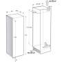 ASKO R 31831 EI - Frigorifero 1 porta incasso Classe E-Bianco (R31831EI)