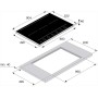 ASKO HID 956 GC  Piano induzione 90 cm, 6 zone di cottura, ConnectLife, rilevamento pentole, wi-fi (HID956GC)