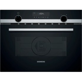 Siemens CM585AGS1 - iQ500 Forno a microonde, acciaio inox, funzione grill, aria calda, 60 x 45 cm