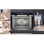 Siemens CM585AGS1 - iQ500 Forno a microonde, acciaio inox, funzione grill, aria calda, 60 x 45 cm
