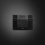 SMEG SO4106WAPB3 Forno con funzione microonde e vapore, design Linea, nero, touch control, nicchia 60 x 45 cm