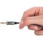 Goobay 65274 cavo audio 2 m 3.5mm TRS Nero, Argento