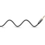 Goobay 65274 cavo audio 2 m 3.5mm TRS Nero, Argento