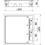 OBO Bettermann Vertr Geräteeinsatz f.Kanalmontage GES9 55U V 901 (7405039)
