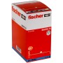 Fischer 537258 ancoraggio a vite e tassello 50 pz Kit di viti e tasselli a muro 50 mm