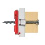 Fischer 537258 ancoraggio a vite e tassello 50 pz Kit di viti e tasselli a muro 50 mm