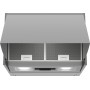 Bosch Serie 2 DEM63AC00 cappa aspirante Semintegrato (semincassato) Argento 360 m³/h D (DEM63AC00)