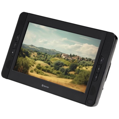 Inter Sales MTW-1098 portabler DVD-Player m. 2x 10'' Display - Portable DVD-Player (MTW-1098)