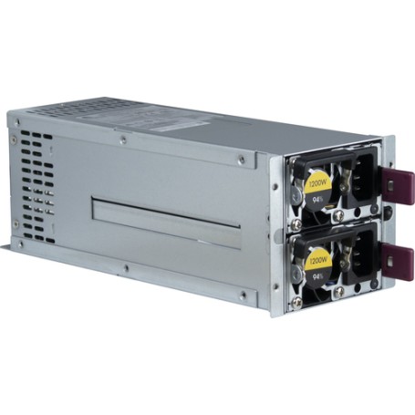 Inter-Tech R2A-DV1200-N alimentatore per computer 1200 W 2U Grigio (99997004)