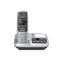 Gigaset E560A telefono Telefono DECT Identificatore di chiamata Nero, Argento (S30852-H2728-B101)