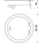Klappdeckel GES R2 Ni mit Rastschieber (7408850)