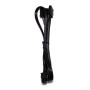 4pin HDD Kabel XZ183, 65cm (schwarz)